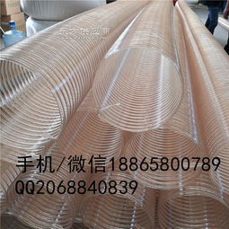 管聚氨酯鋼絲螺旋伸縮管 吸塵設(shè)備、食品級輸送與制酒工業(yè)的多功能軟管應(yīng)用